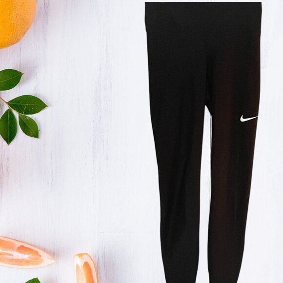 Nike Power Victory Dri-Fit Mid-Rise Waistband Leggings - Picture 3 of 8